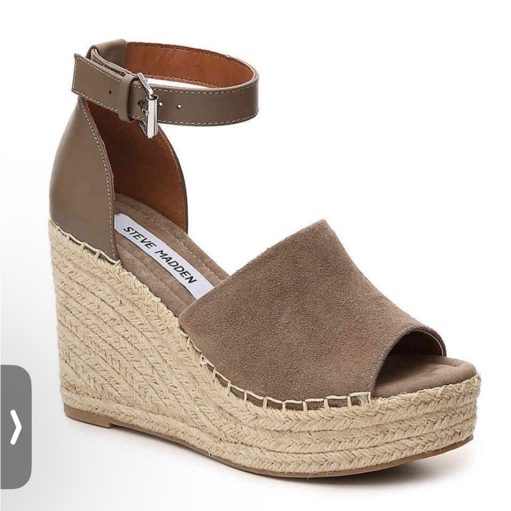 Steve Madden Jaylen Suede Wedge
